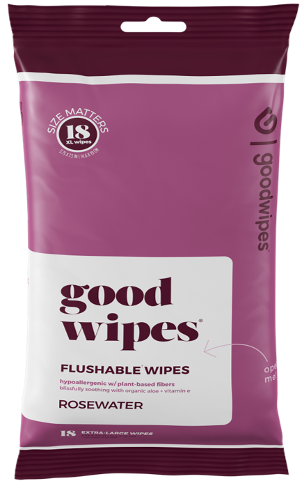 GOODWIPES DWN THR RSEWTR 18CT