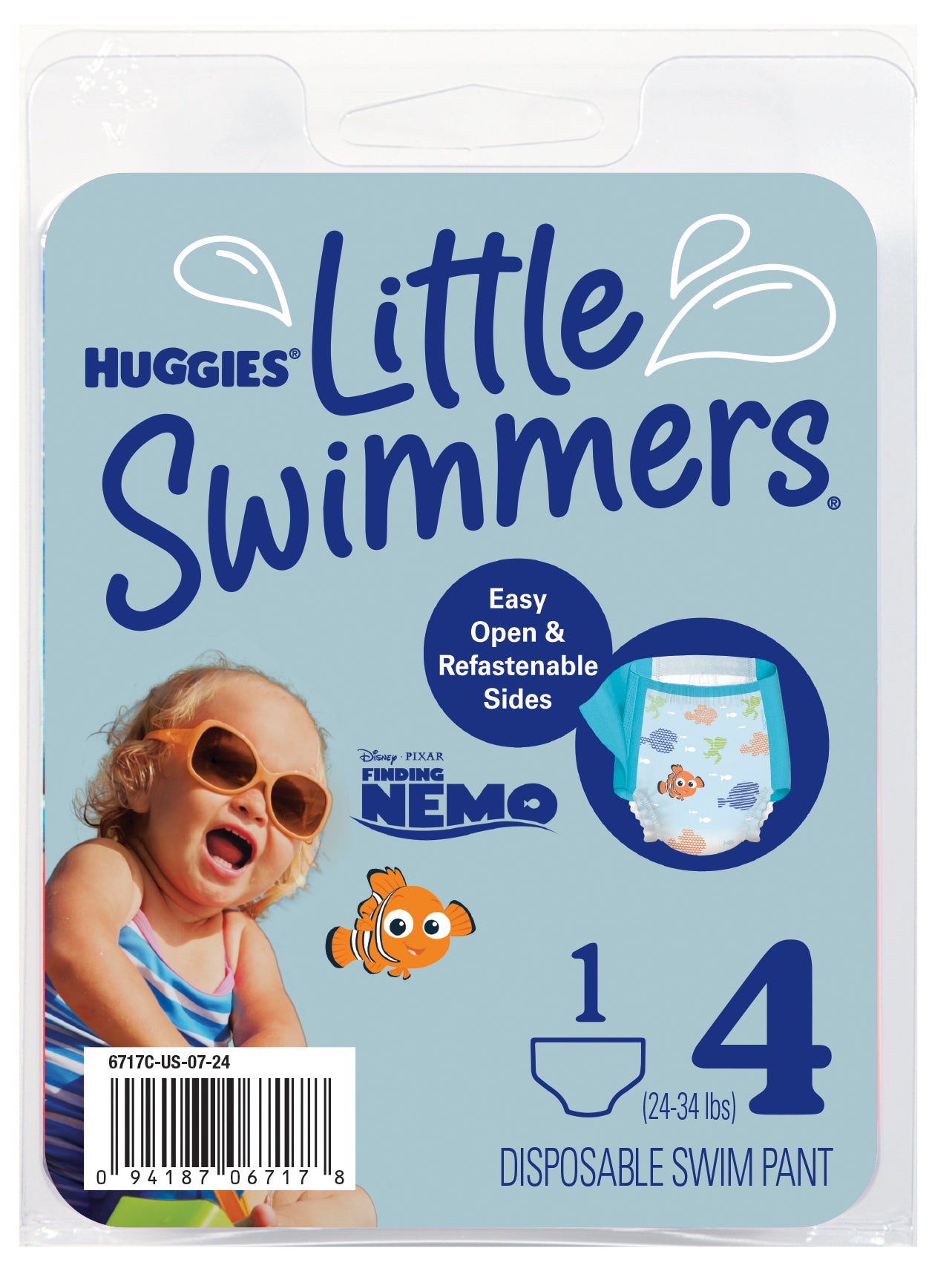 LITTLE SWIMMERS SIZE MEDIUM