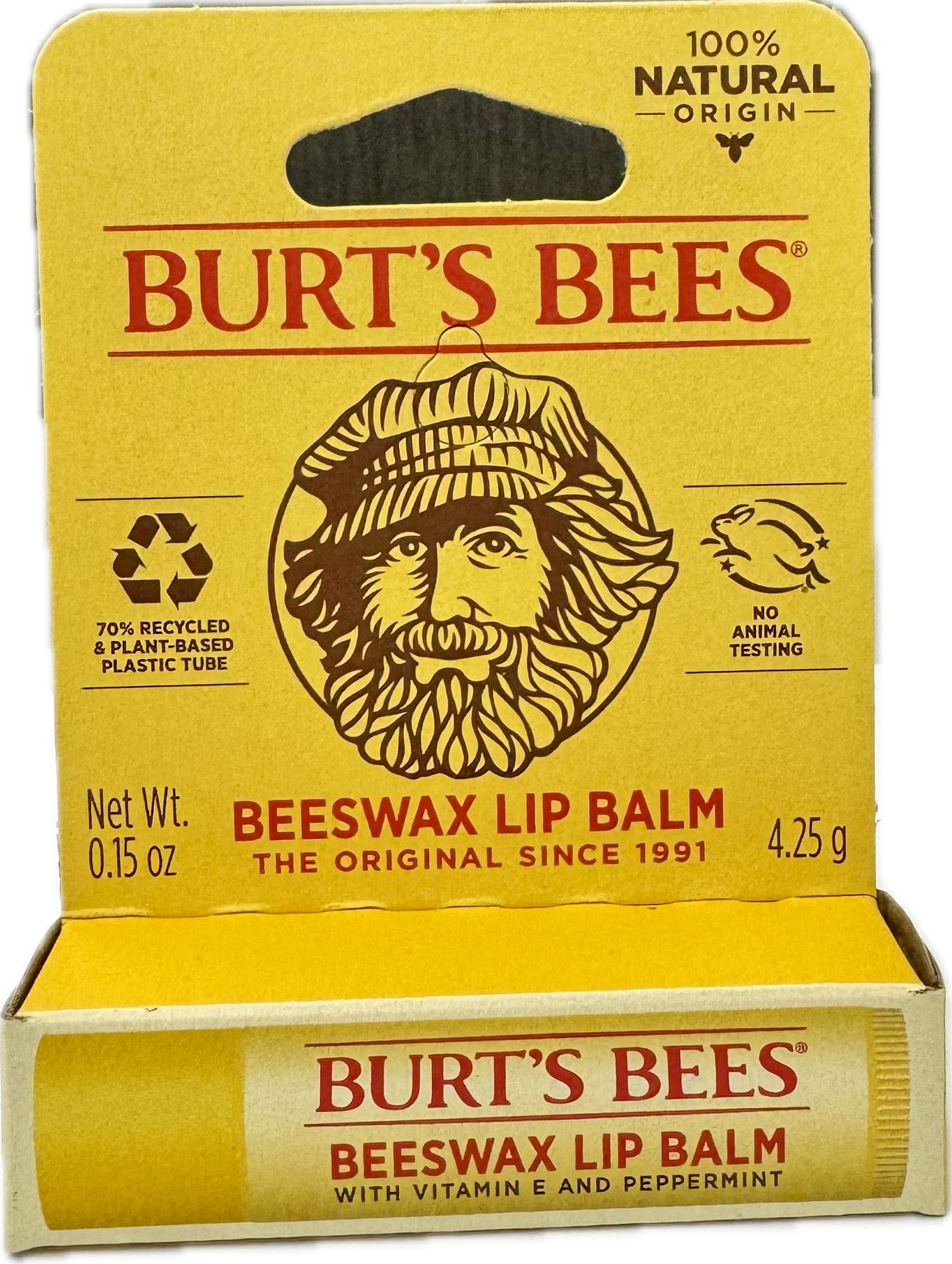 Product image of lip balm beeswx in blister bx