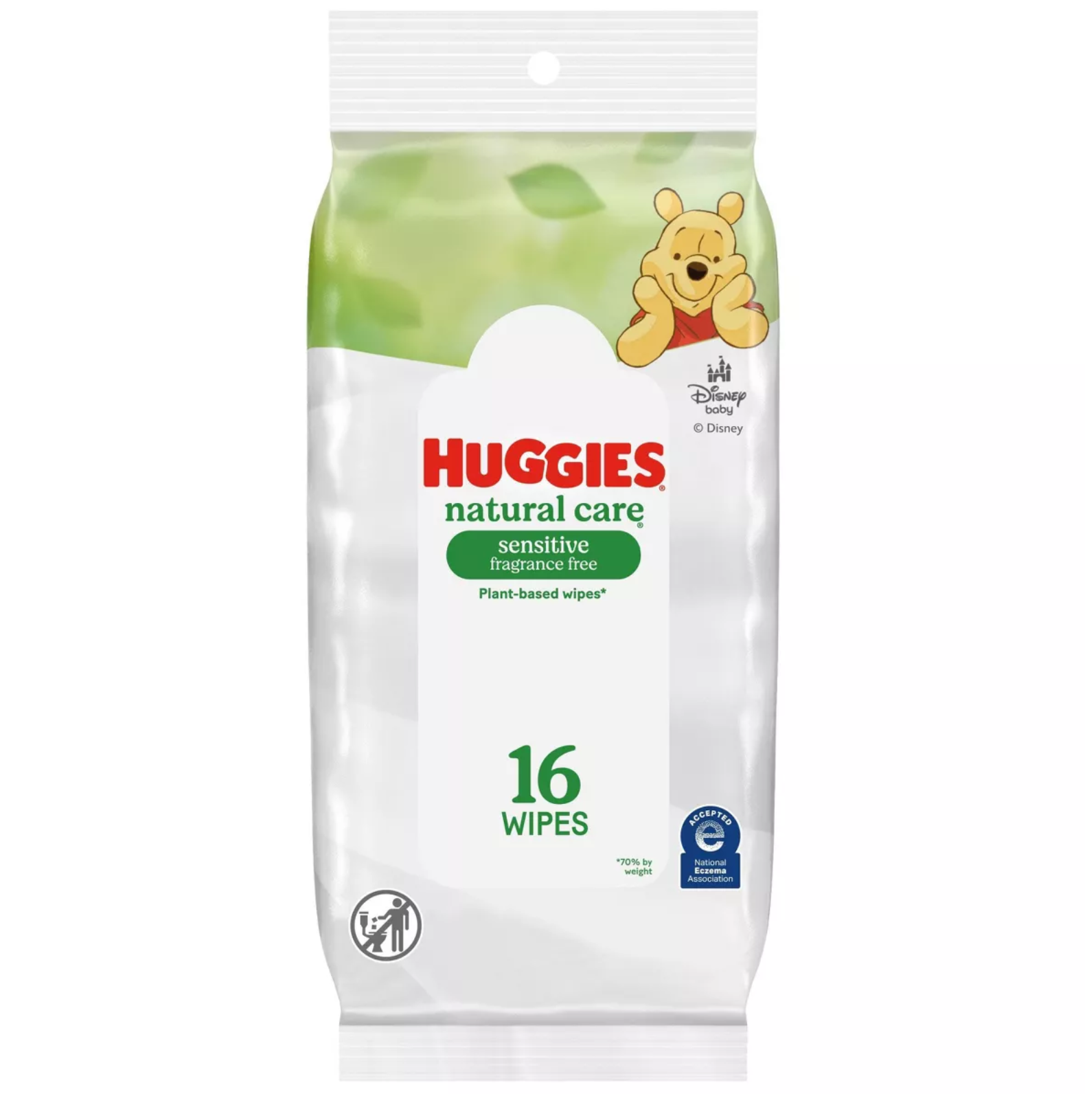 HUGGIES NATURAL BABYWIPE 16CT