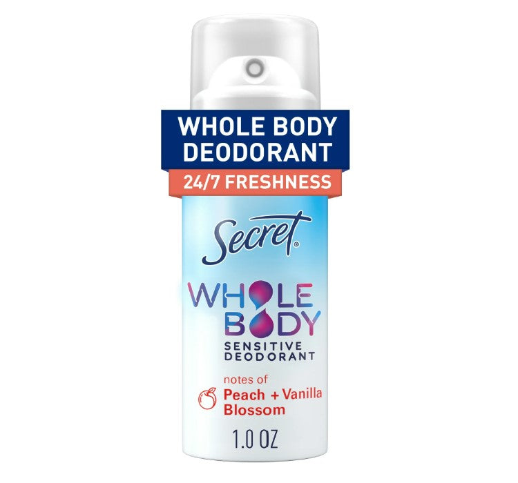 SECRET WHOLE BODY SPRAY 1OZ