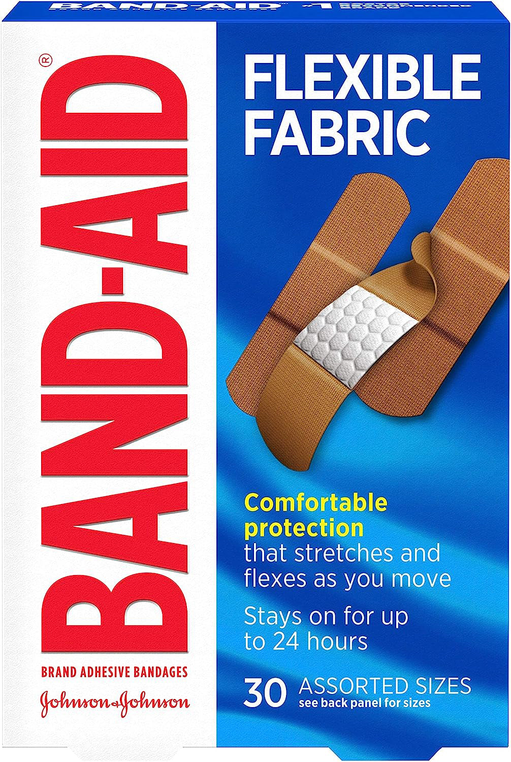 Product image of band-aid flx fbrc asstd 30ct