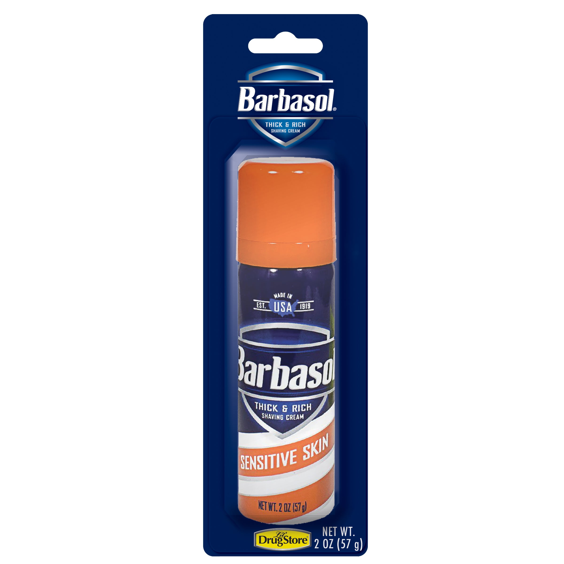 BARBASOL SNSTV SHV CRM PEG 2OZ