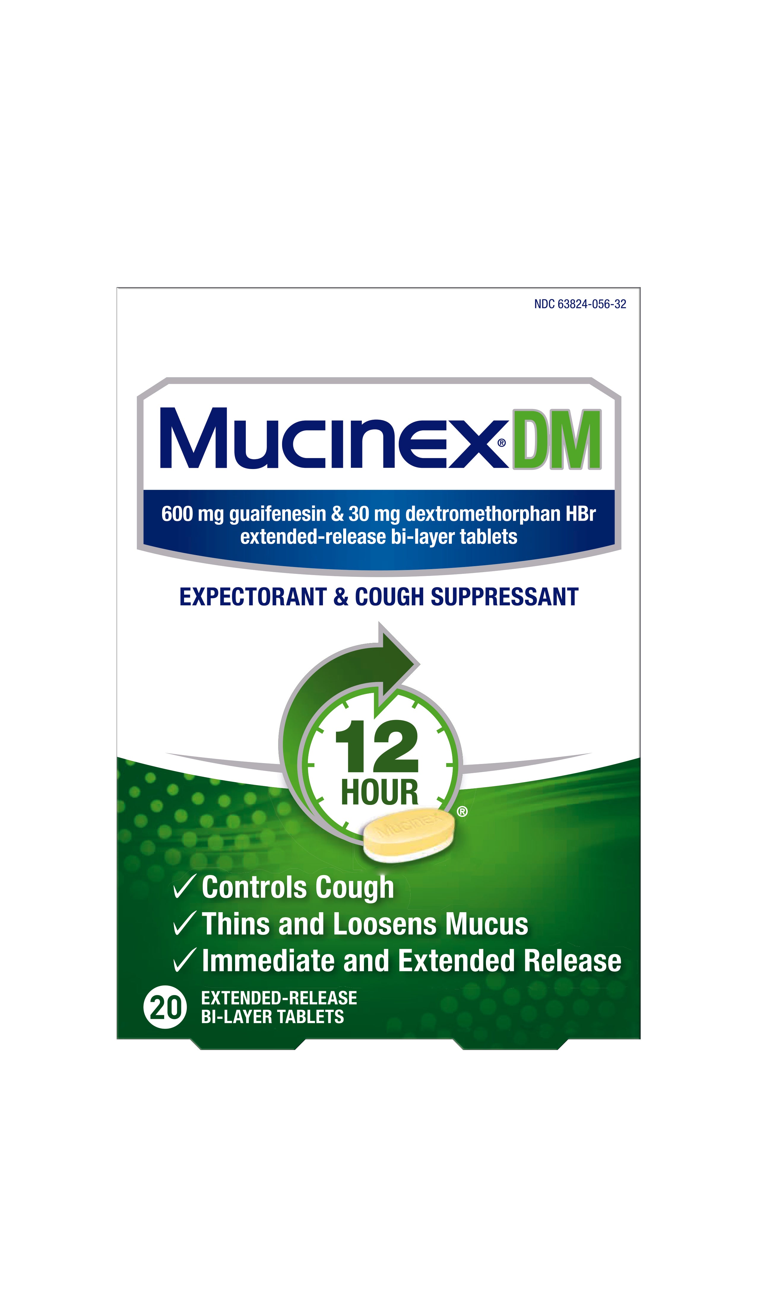 Product image of mucinex dm 20ct