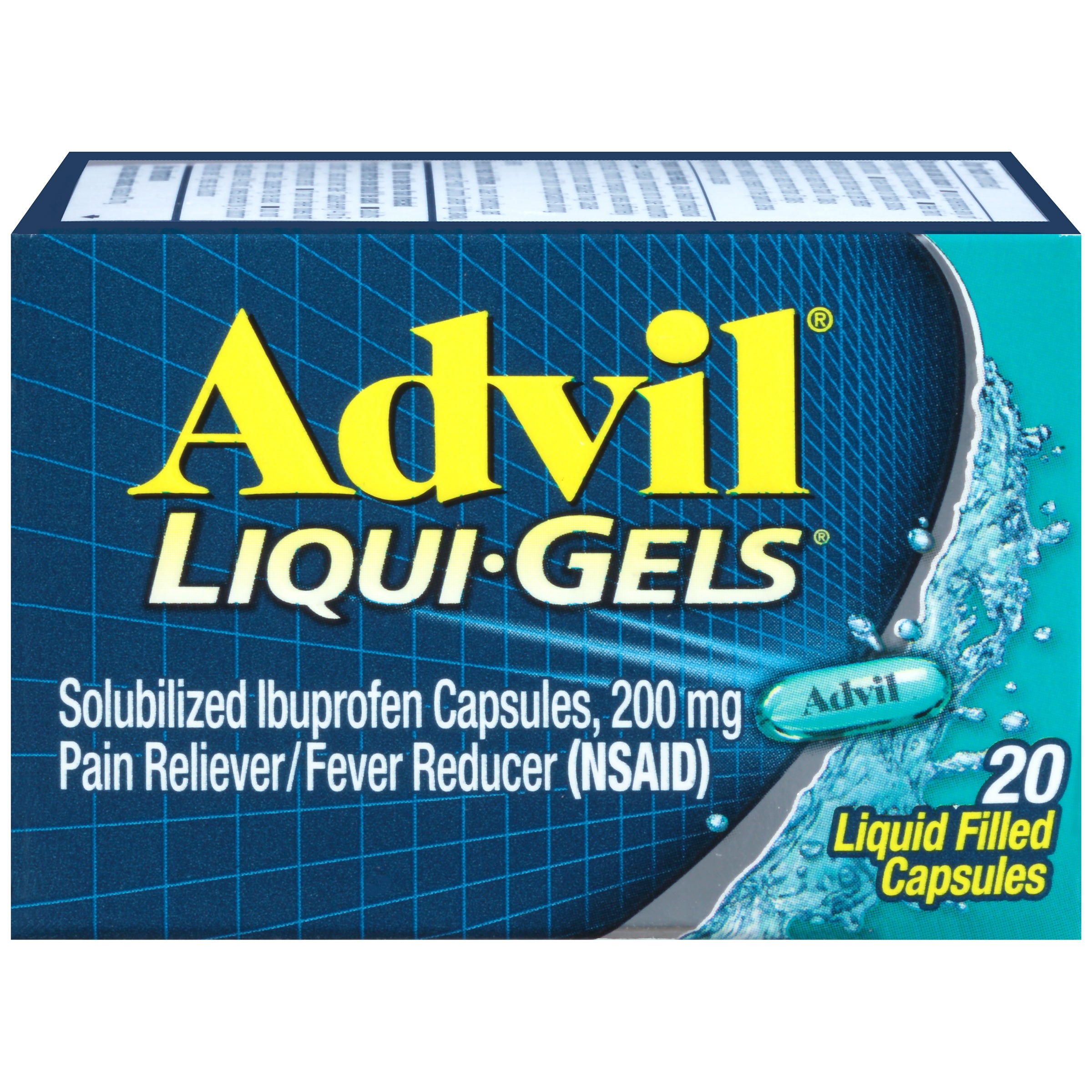 Product image of advil liquigels 20ct