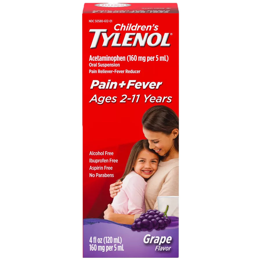 Product image of childrens tylenol lq grape 4oz