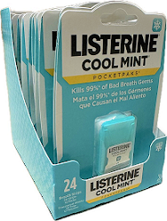 Product image of listerine cool mnt strips 24ct