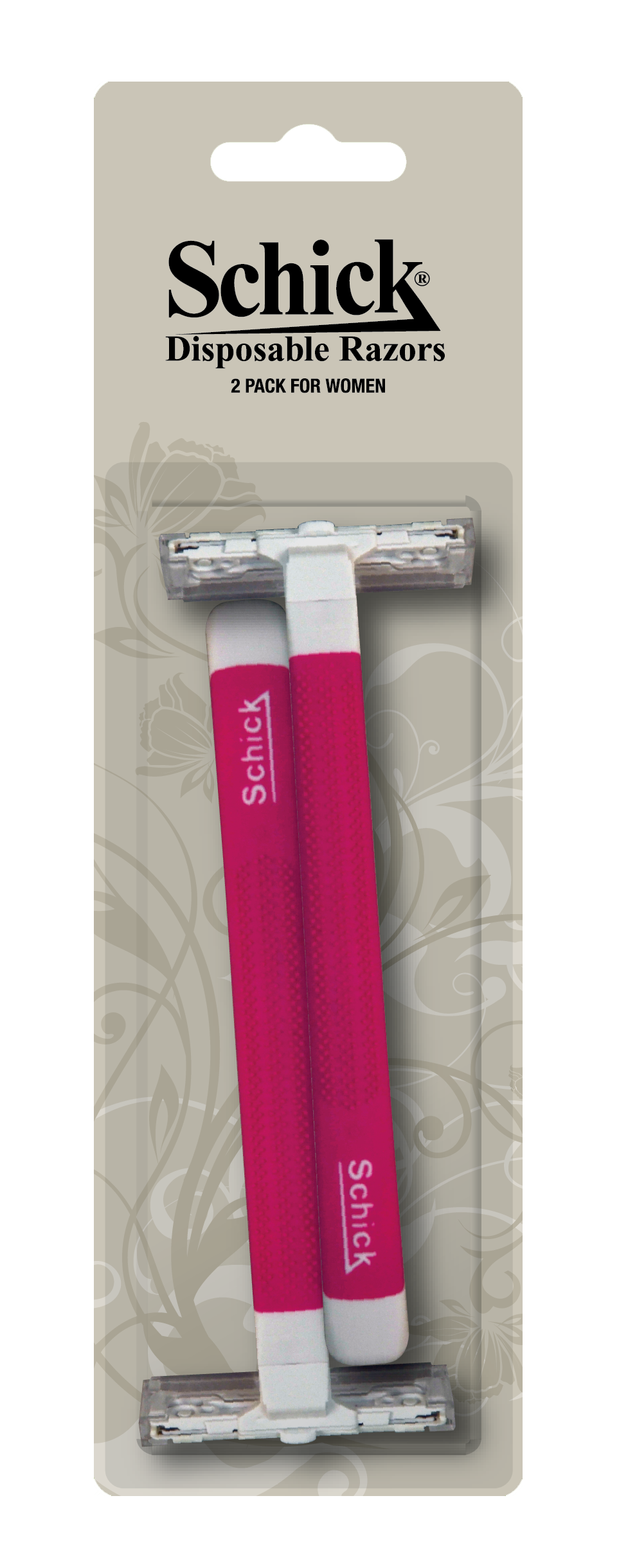 Product image of razor disp lady schick 2-pk