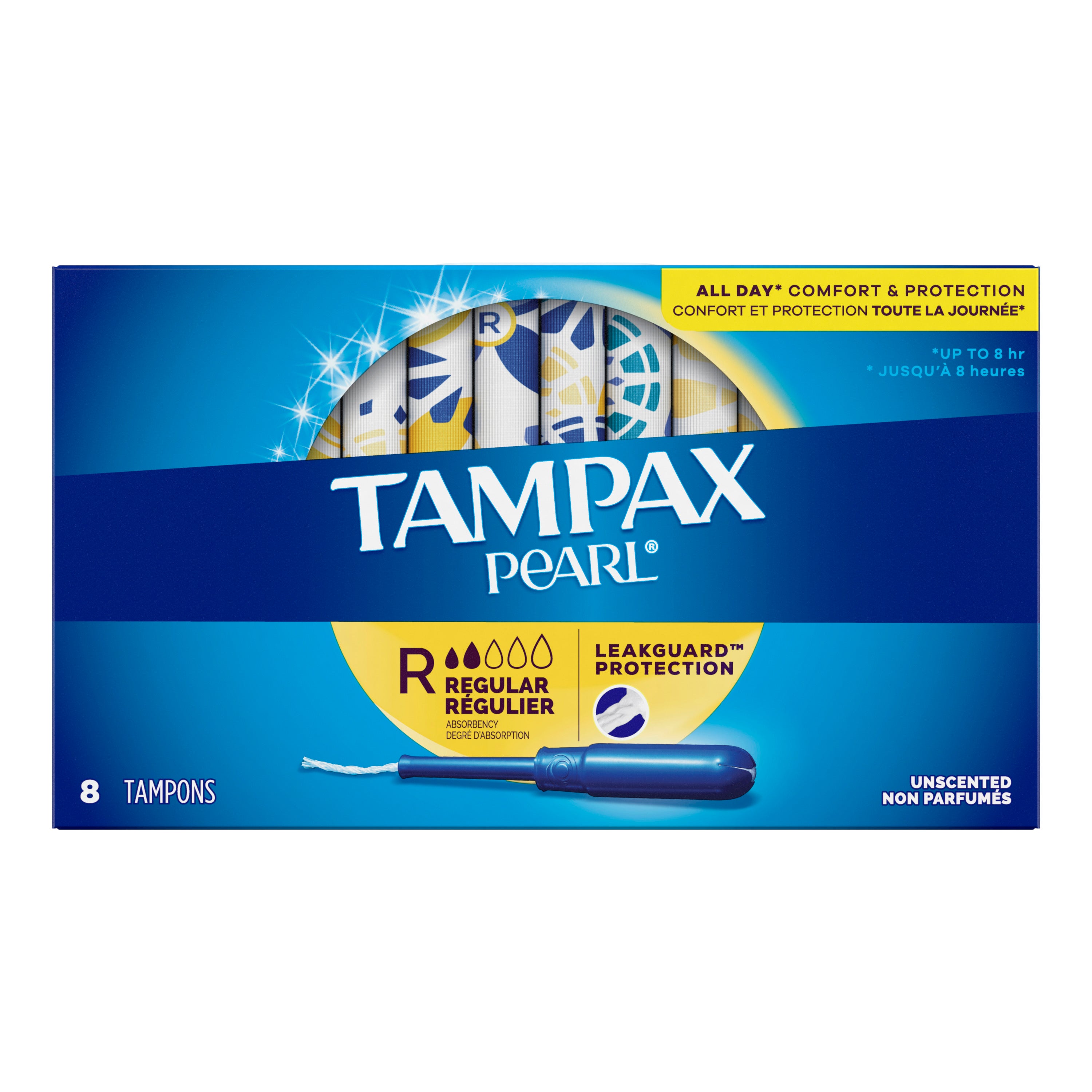 Product image of tampax tmpn pearl reg unsc 8ct