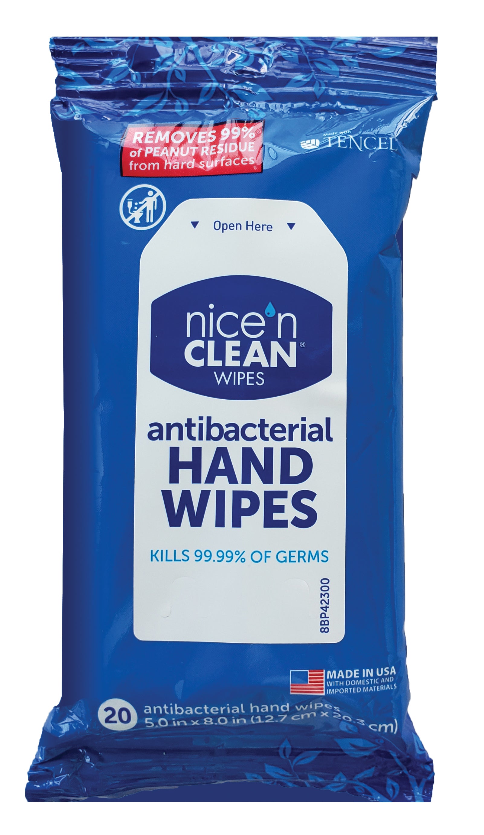 Product image of nnc antibacterial wipes 20ct