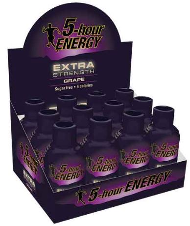 5-HR ENER XS GRAPE 1.93OZ BTL