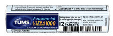 Product image of tums ultra peppermint 12ct