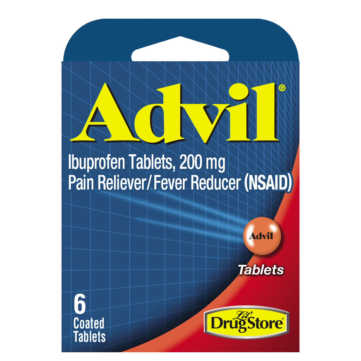 TRIAL ADVIL 6CT