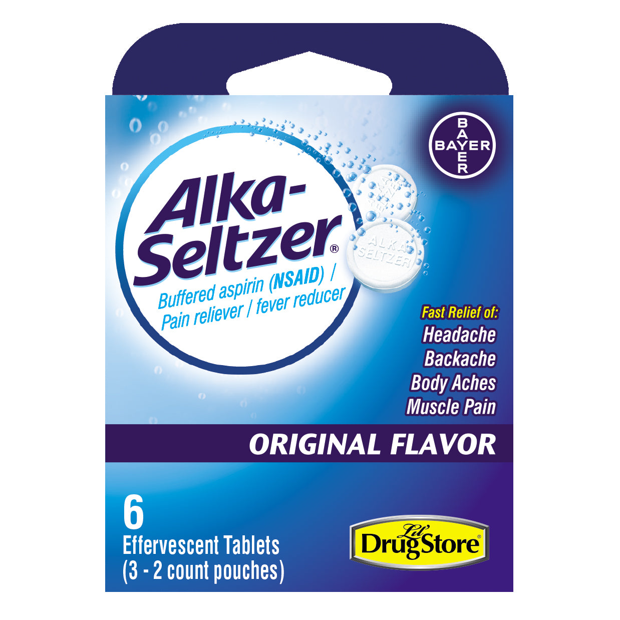 Product image of trial alka-seltzer 6ct