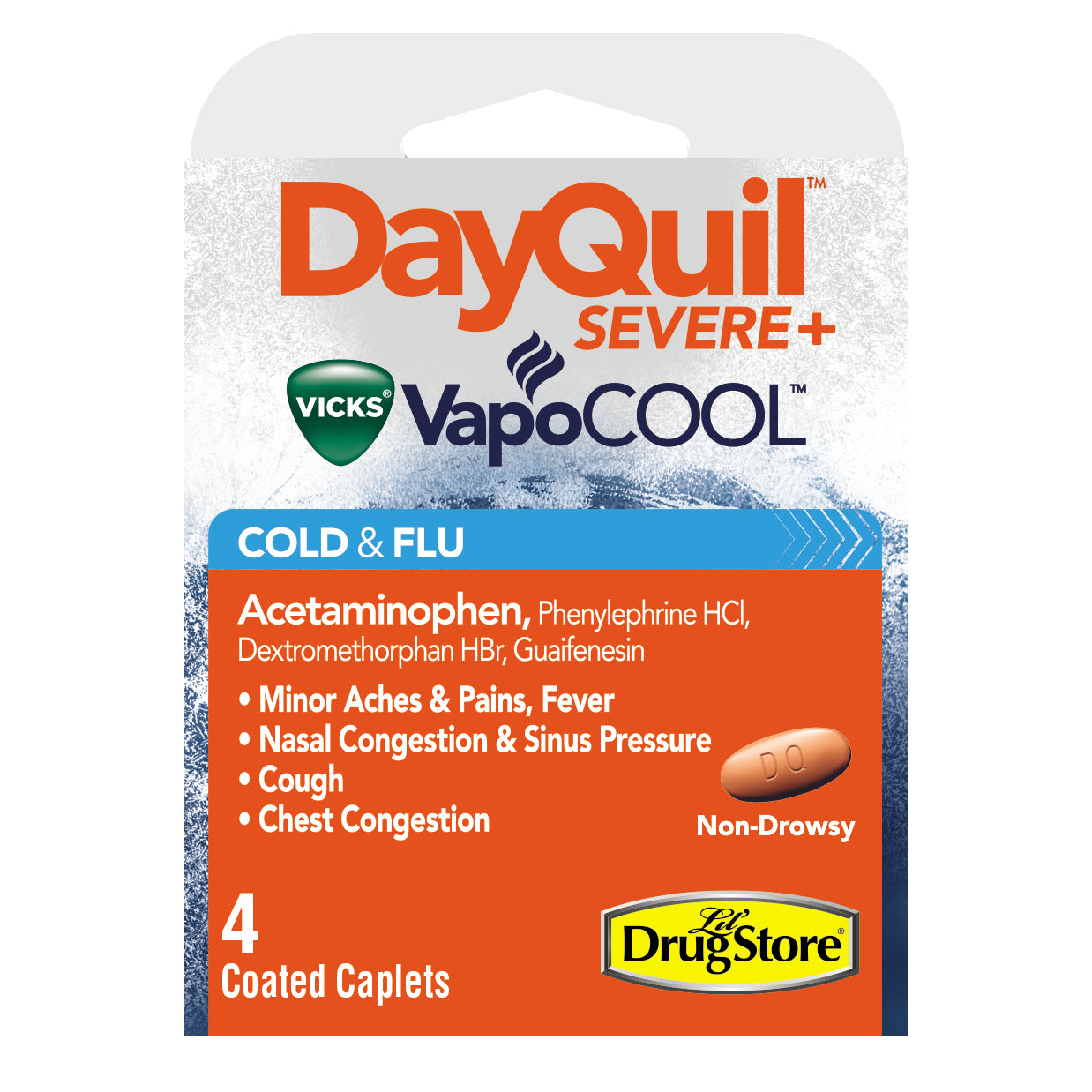 TRIAL DAYQUIL SEVERE 4CT