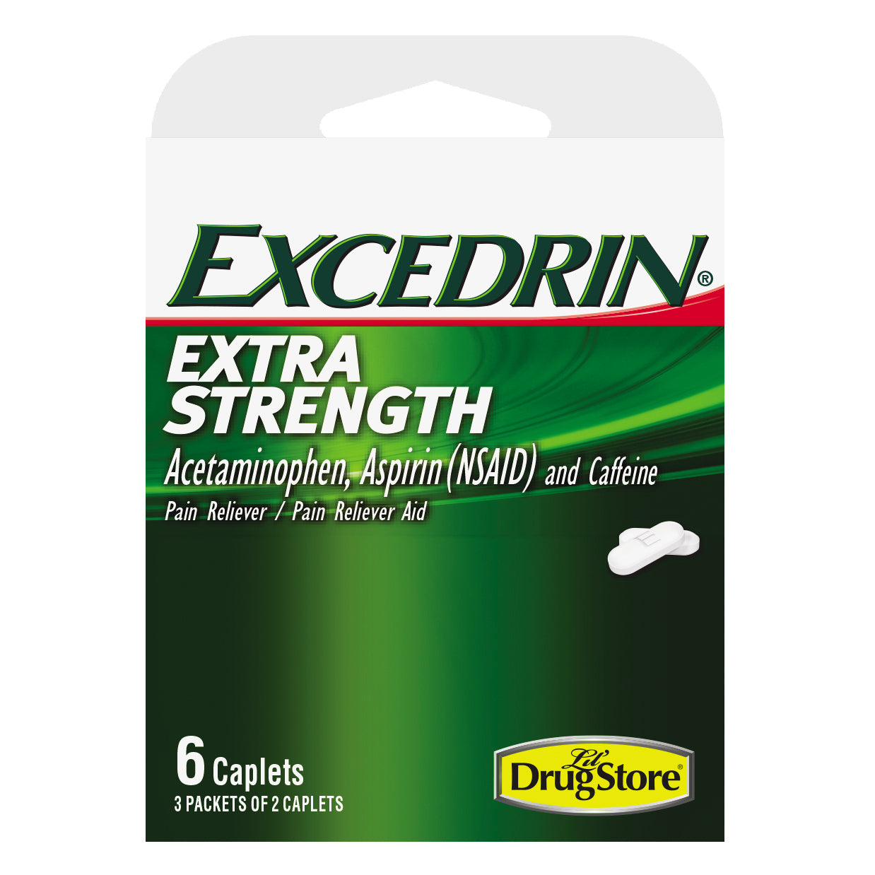 Product image of trial excedrin 6ct