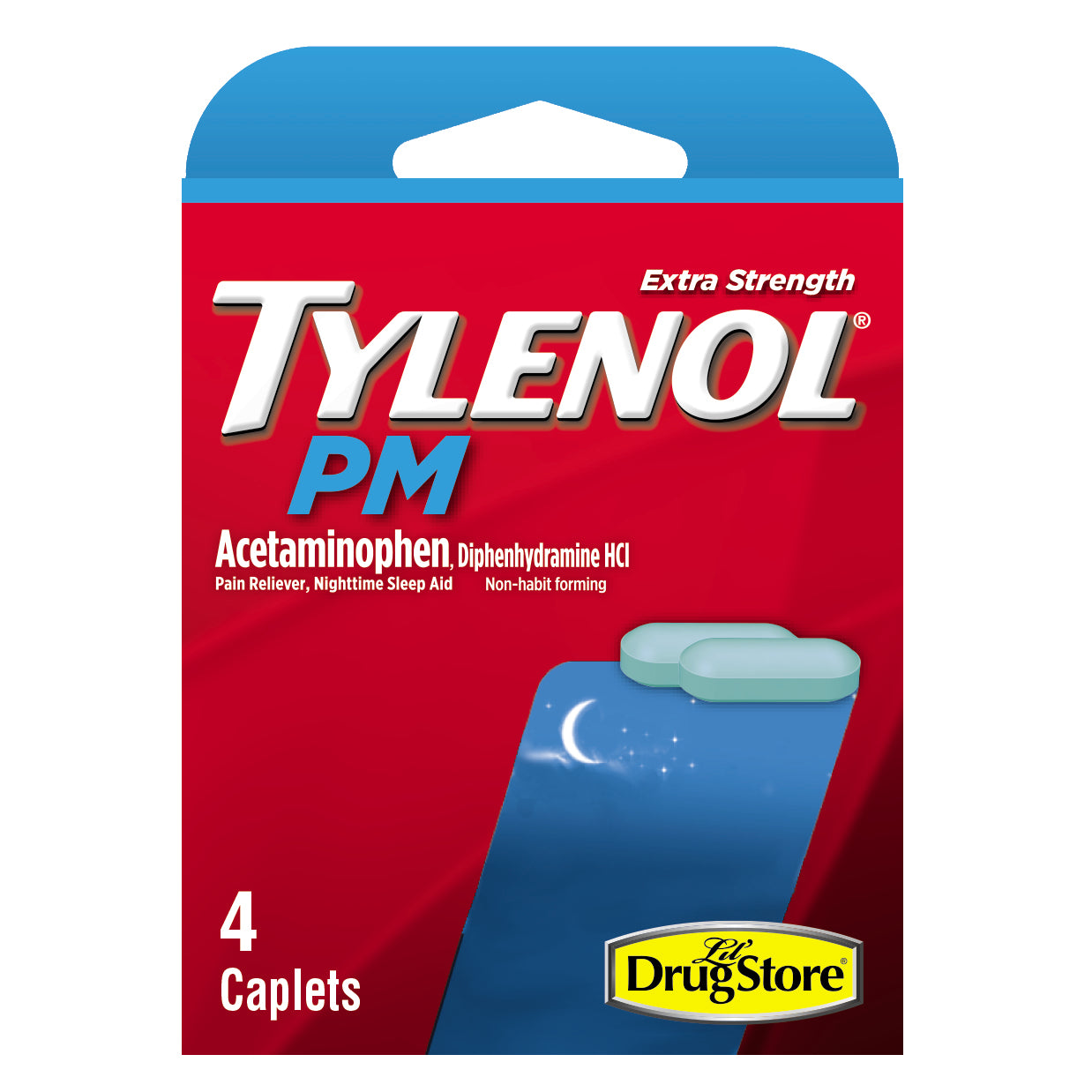 Product image of trial tylenol pm 4ct