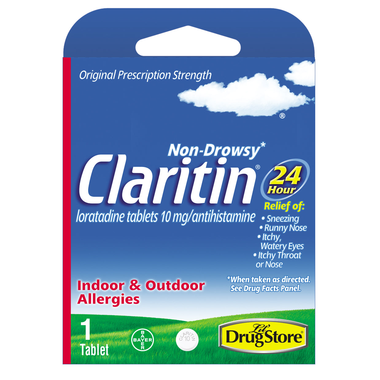 Product image of trial claritin 1ct