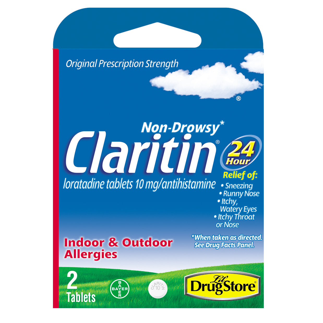 Product image of trial claritin 2ct