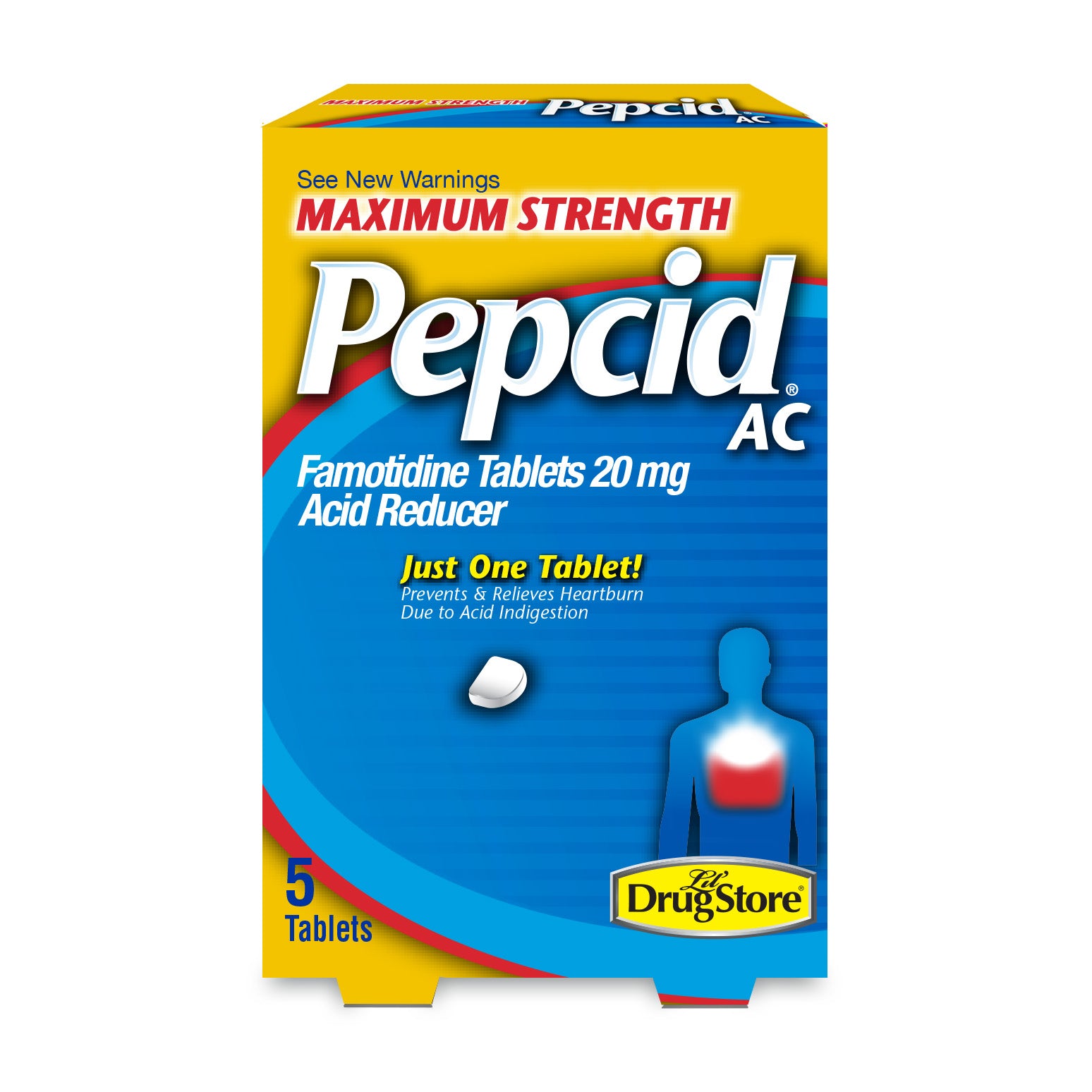 Product image of midsz pepcid ac 5ct