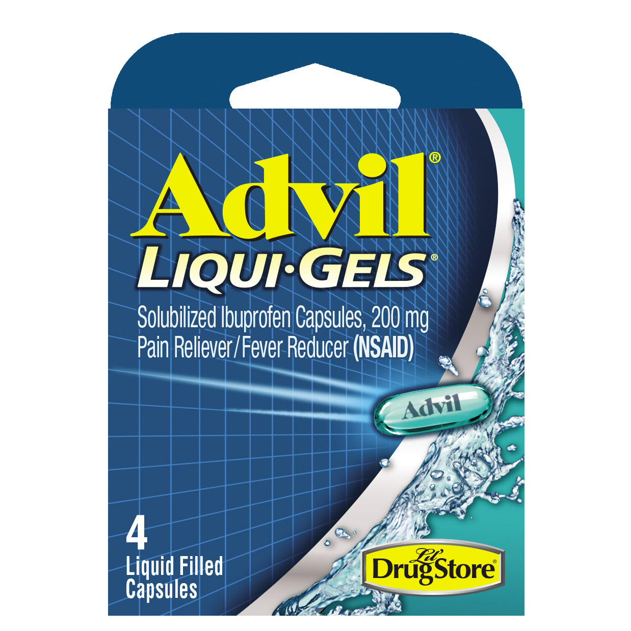 Product image of trial advil liqui-gels 4ct