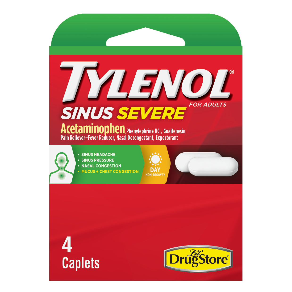 Product image of trial tylenol sinus svr 4ct