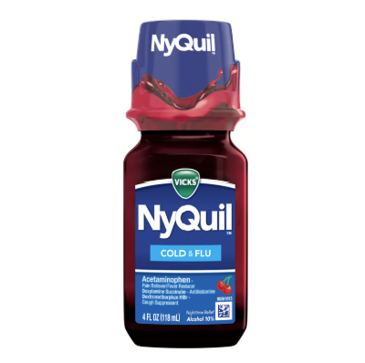 NYQUIL CHERRY COLD & FLU 4OZ